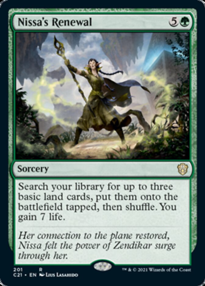 Nissa's Renewal [Commander 2021] | Good Games Adelaide SA