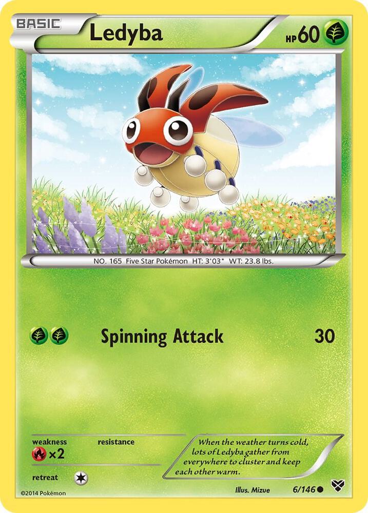 Ledyba 6/146 (XY Base Set)  | Good Games Adelaide SA