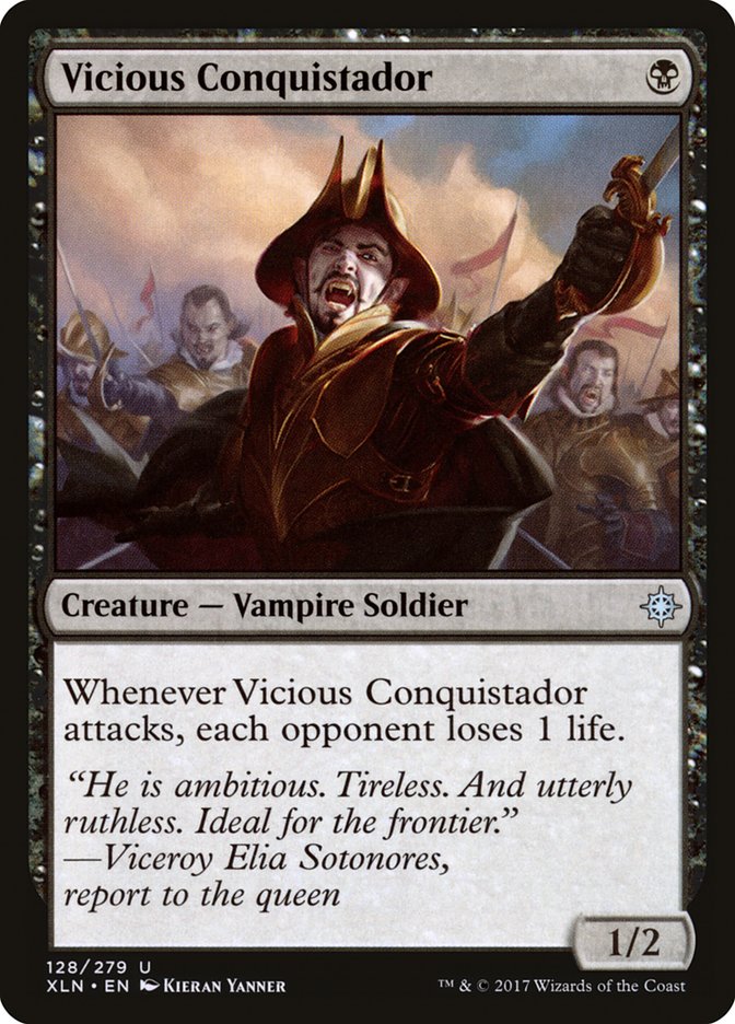 Vicious Conquistador 128 (Ixalan)  | Good Games Adelaide SA