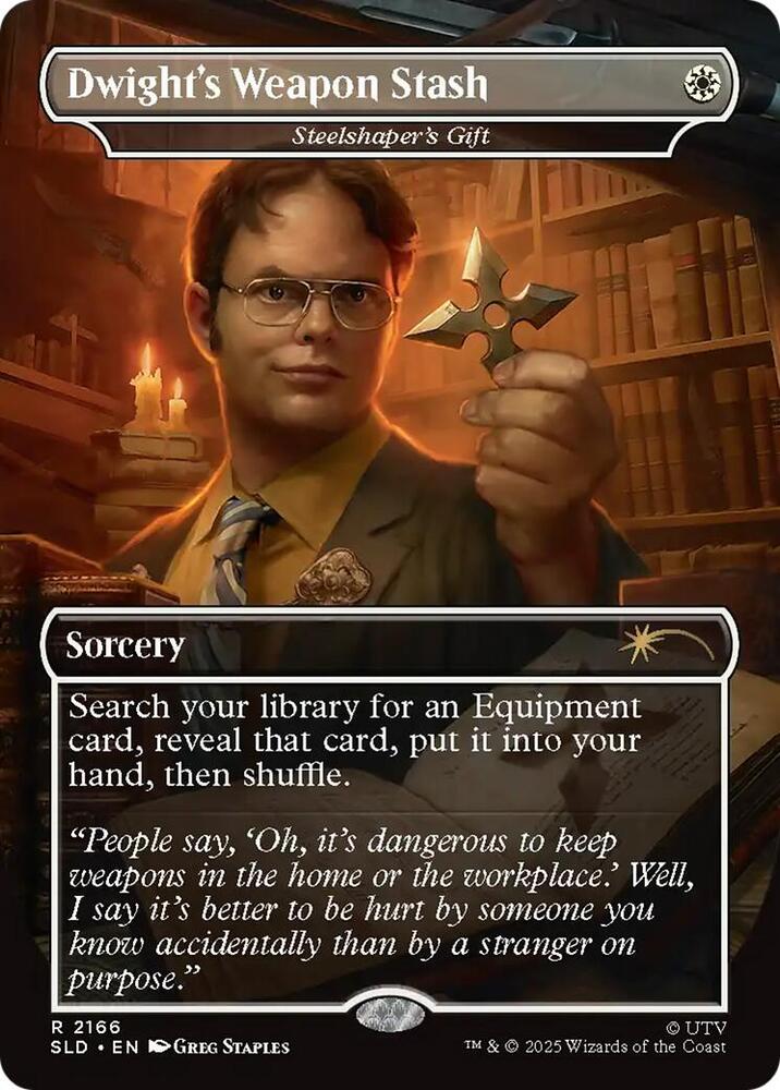 Dwights Weapon Stash Steelshapers Gift 2166 (Secret Lair Drop Series)  - Foil | Good Games Adelaide SA
