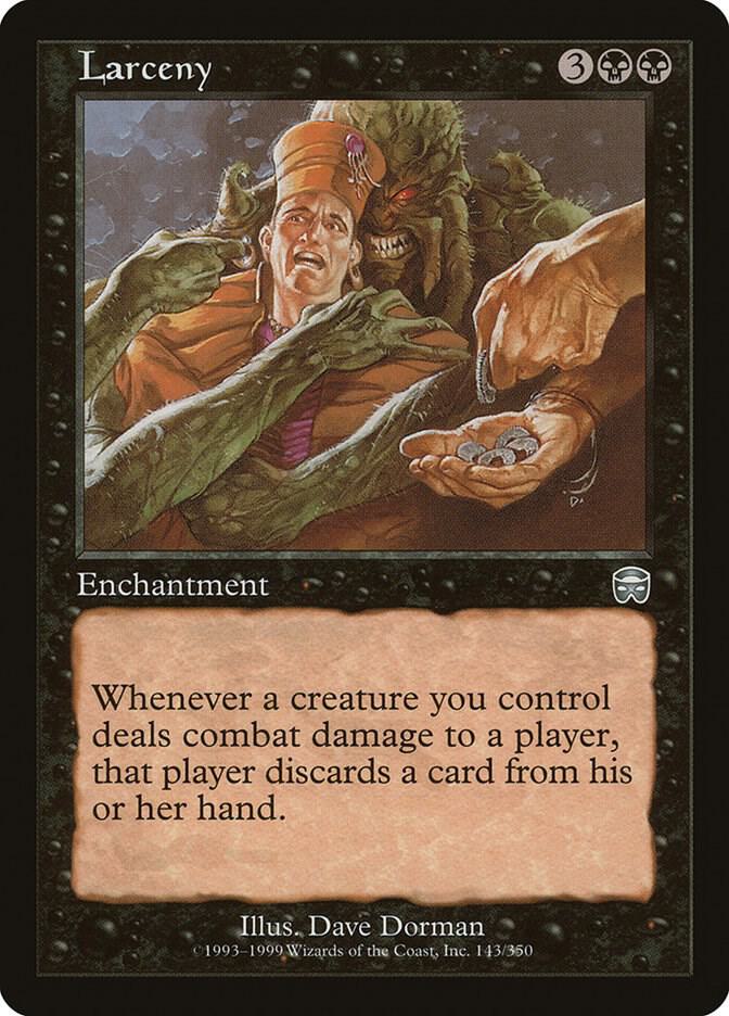 Larceny 143 (Mercadian Masques)  - Foil | Good Games Adelaide SA