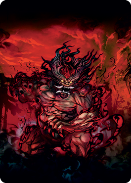 Vessel of the All-Consuming Art Card [Kamigawa: Neon Dynasty Art Series] | Good Games Adelaide SA