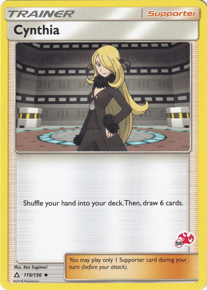 Cynthia 119 156 59 Charizard Stamped 119/156 (Battle Academy)  | Good Games Adelaide SA
