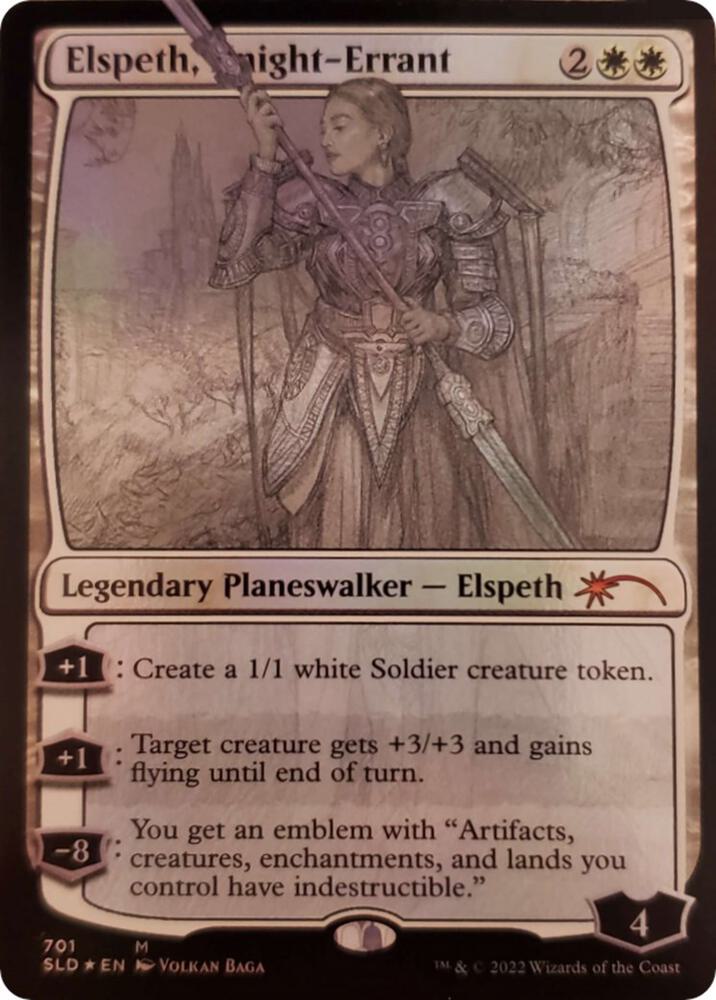 Elspeth Knight Errant Sketch Showcase 701 (Secret Lair Drop Series)  | Good Games Adelaide SA