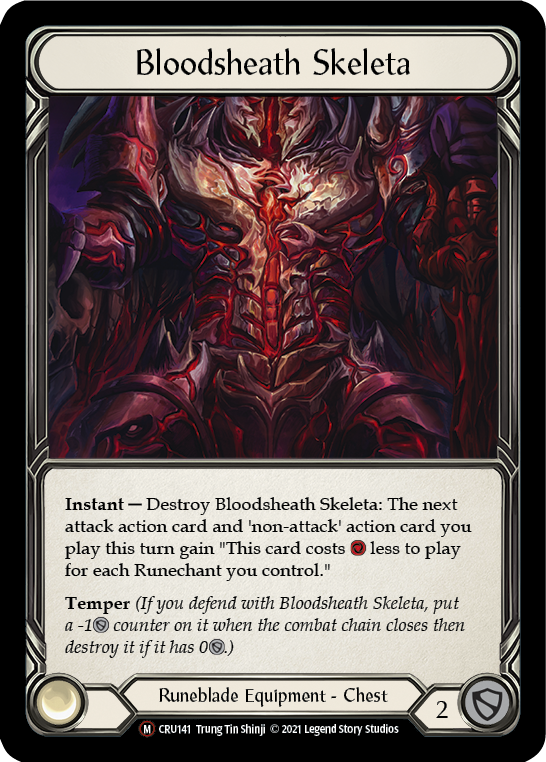 Bloodsheath Skeleta [U-CRU141] Unlimited Normal | Good Games Adelaide SA