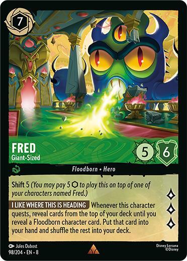 Fred Giant Sized 98/204 (Reign of Jafar)  | Good Games Adelaide SA