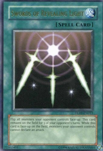 Swords of Revealing Light (Green) [DL09-EN013] Rare | Good Games Adelaide SA