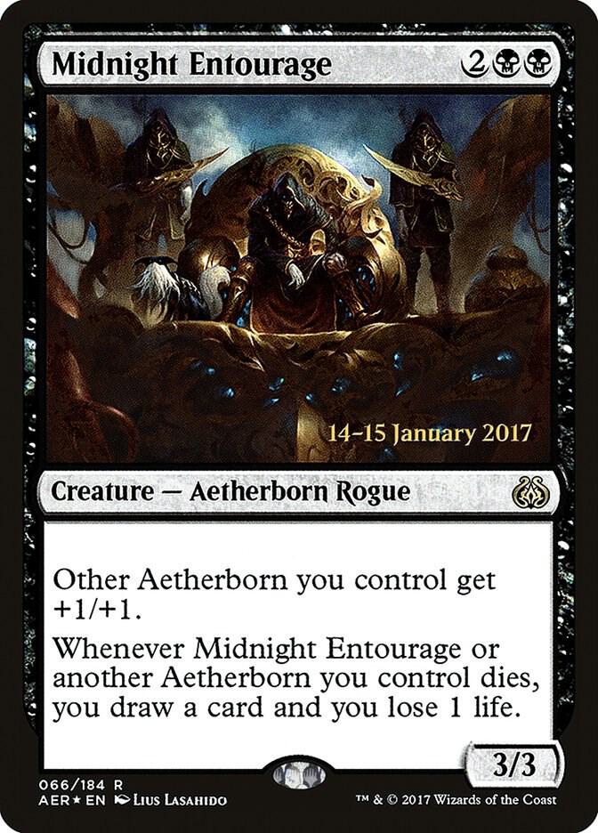 Midnight Entourage 66 (Prerelease Cards)  - Foil | Good Games Adelaide SA