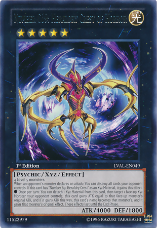 Number C69: Heraldry Crest of Horror [LVAL-EN049] Rare | Good Games Adelaide SA