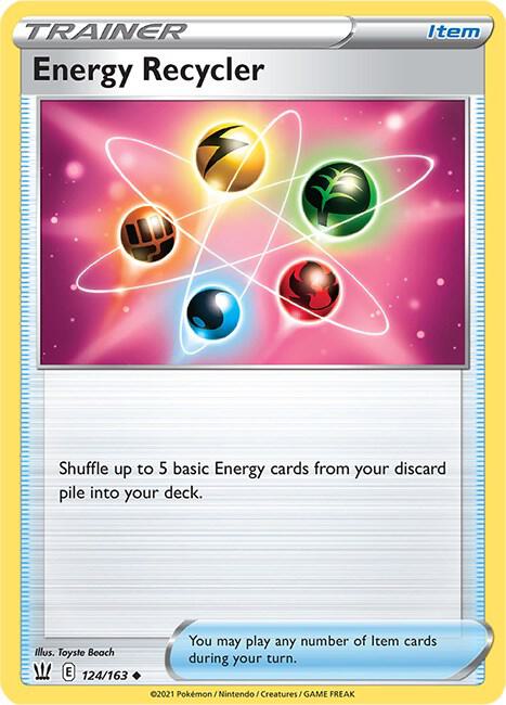 Energy Recycler 124/163 (SWSH05: Battle Styles)  | Good Games Adelaide SA