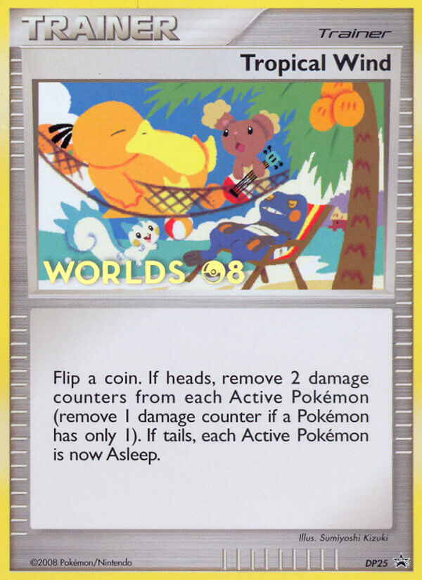 Tropical Wind (DP25) (Worlds 2008) [Diamond & Pearl: Black Star Promos] | Good Games Adelaide SA