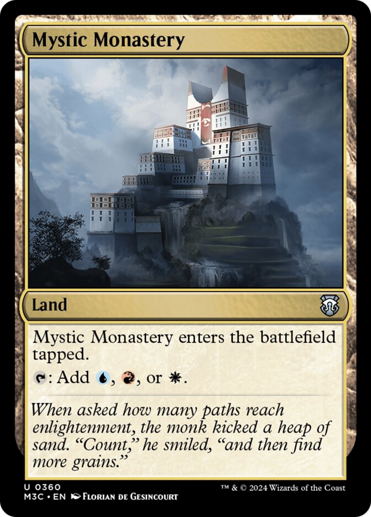 Mystic Monastery [Modern Horizons 3 Commander] | Good Games Adelaide SA