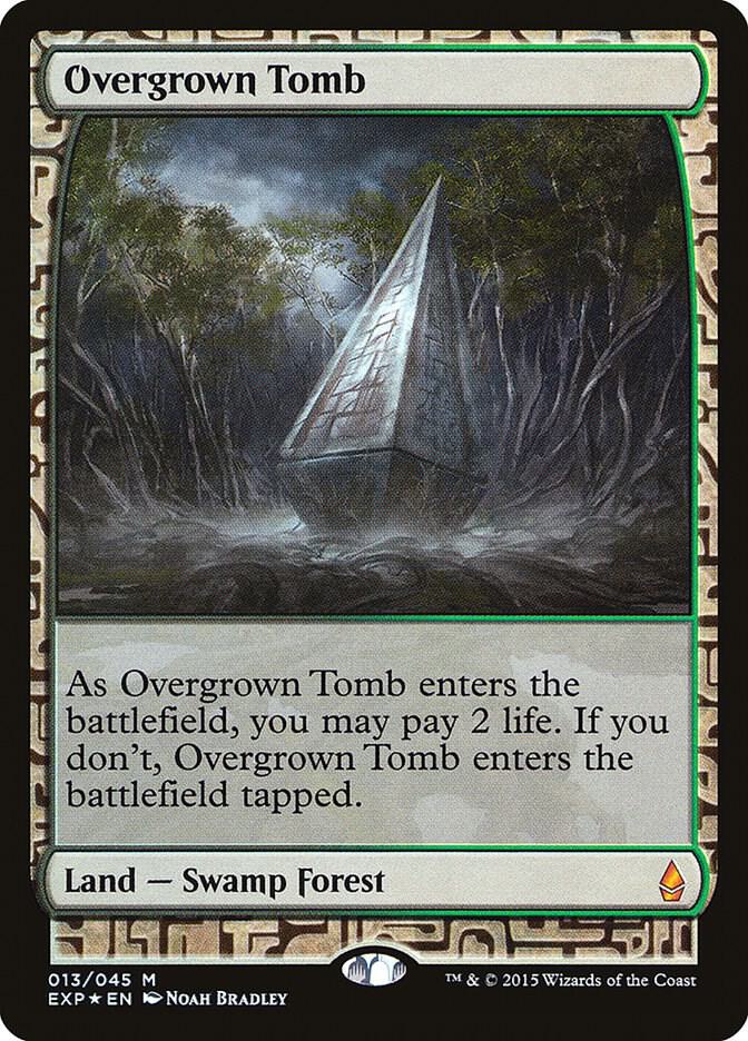 Overgrown Tomb 13 (Zendikar Expeditions)  - Foil | Good Games Adelaide SA