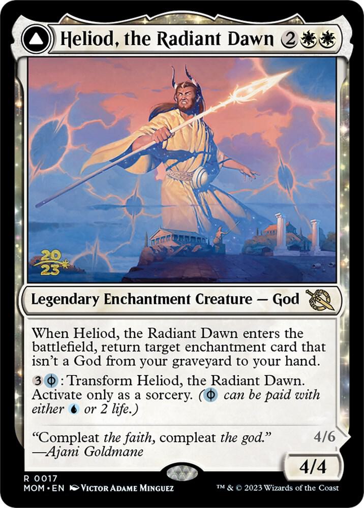 Heliod the Radiant Dawn 17 (Prerelease Cards)  - Foil | Good Games Adelaide SA