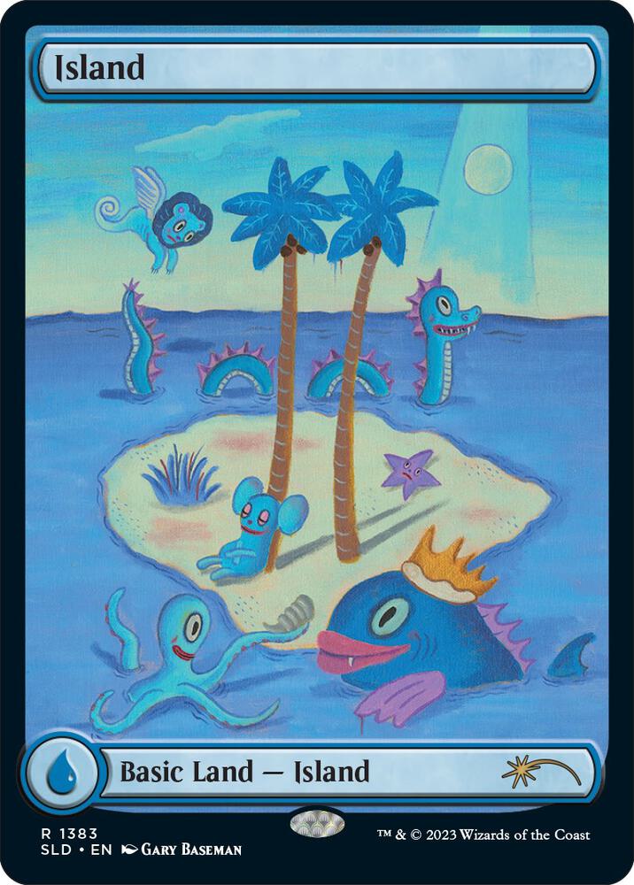 Island 1383 1383 (Secret Lair Drop Series)  - Foil | Good Games Adelaide SA
