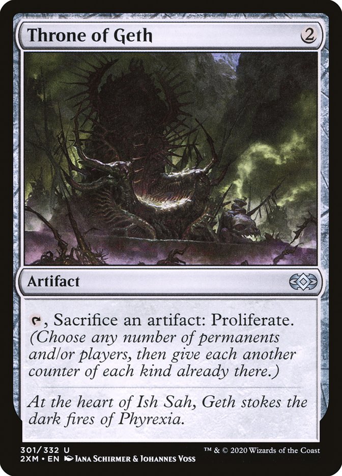 Throne of Geth 301 (Double Masters)  - Foil | Good Games Adelaide SA