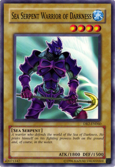 Sea Serpent Warrior of Darkness [DR2-EN060] Common | Good Games Adelaide SA