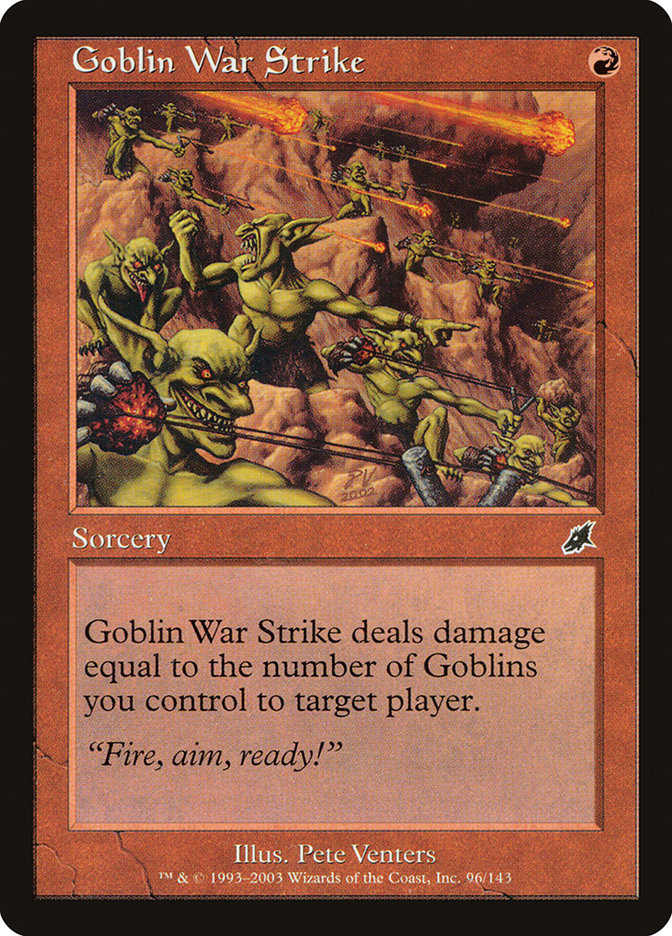 Goblin War Strike [Scourge] | Good Games Adelaide SA
