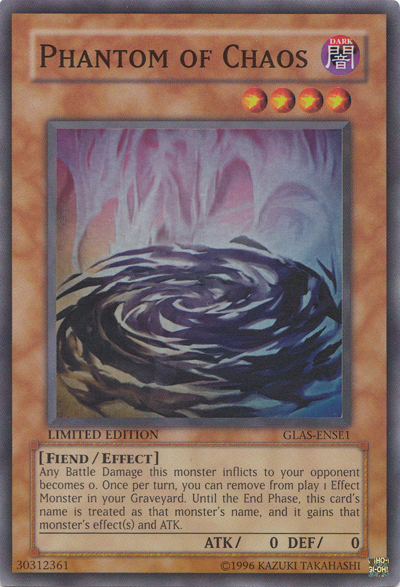 Phantom of Chaos [GLAS-ENSE1] Super Rare | Good Games Adelaide SA