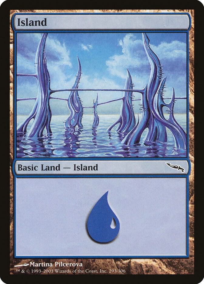 Island 293 (Mirrodin)  - Foil | Good Games Adelaide SA