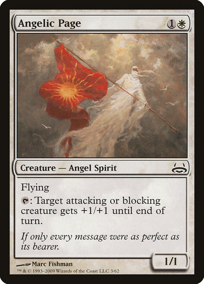 Angelic Page [Duel Decks: Divine vs. Demonic] | Good Games Adelaide SA