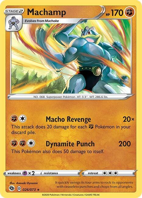 Machamp 026 073 26/73 (Deck Exclusives)  | Good Games Adelaide SA