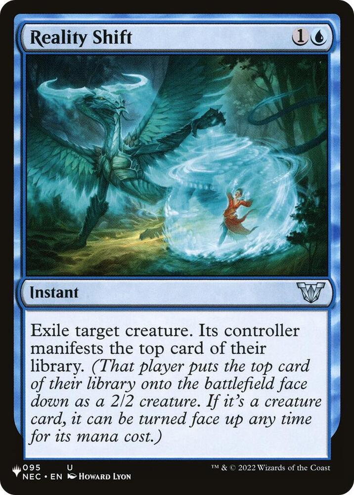 Reality Shift NEC 095/038 (The List Reprints)  | Good Games Adelaide SA