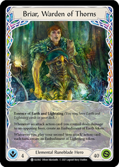 Briar, Warden of Thorns // Titan's Fist [ELE062 // ELE202] (Tales of Aria)  1st Edition Normal | Good Games Adelaide SA