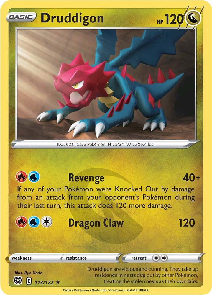 Druddigon 113/172 (SWSH09: Brilliant Stars)  | Good Games Adelaide SA