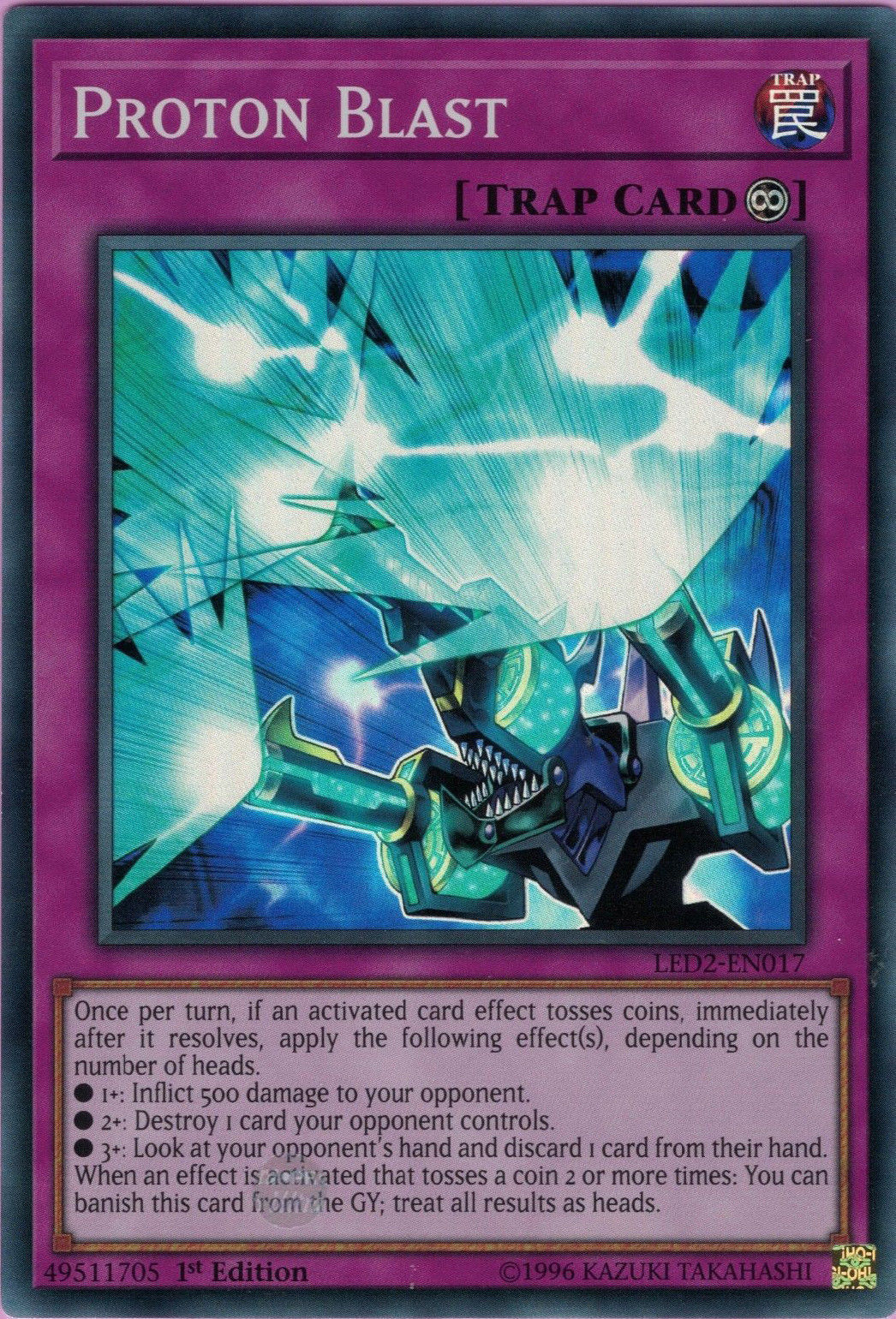 Proton Blast [LED2-EN017] Super Rare | Good Games Adelaide SA