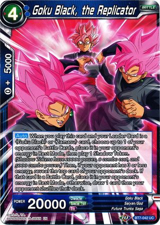 Goku Black, the Replicator [BT7-042] | Good Games Adelaide SA
