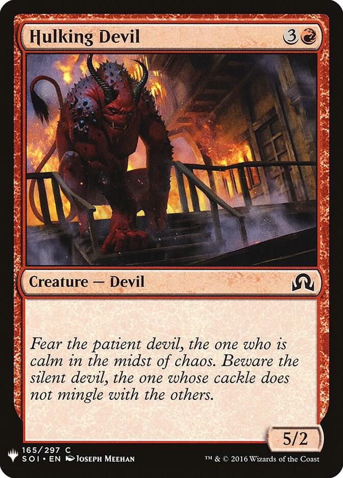 Hulking Devil 165 (The List Reprints)  | Good Games Adelaide SA