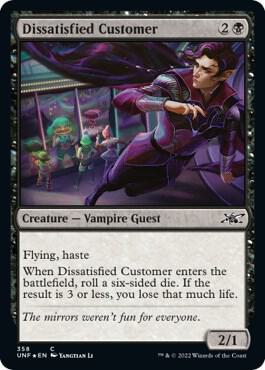 Dissatisfied Customer Galaxy Foil 358 (Unfinity)  - Foil | Good Games Adelaide SA