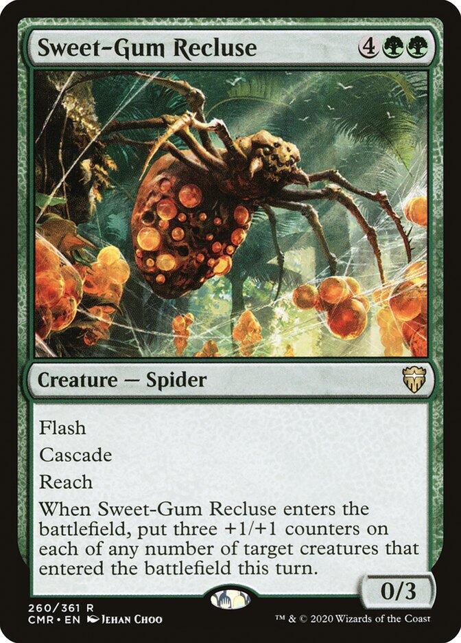 Sweet-Gum Recluse 260 (Commander Legends)  - Foil | Good Games Adelaide SA