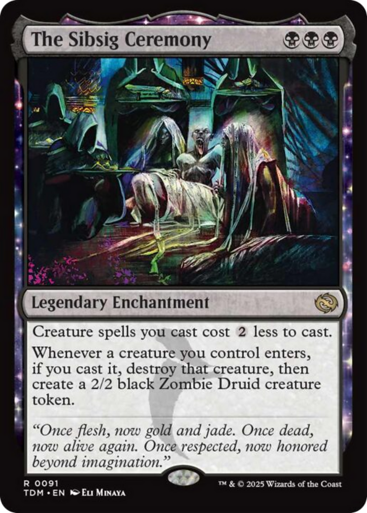 The Sibsig Ceremony [Tarkir: Dragonstorm] | Good Games Adelaide SA