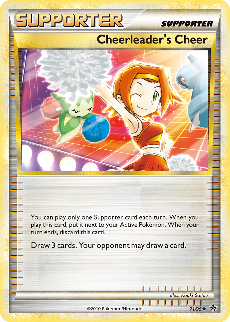 Cheerleader's Cheer (71/95) [HeartGold & SoulSilver: Unleashed] | Good Games Adelaide SA