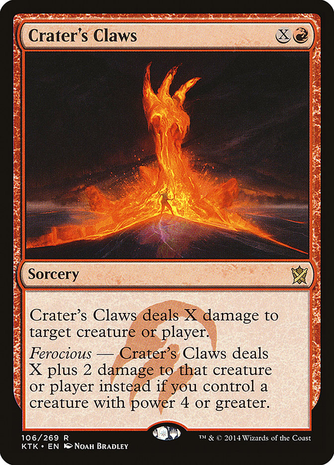 Crater's Claws 106 (Khans of Tarkir)  | Good Games Adelaide SA