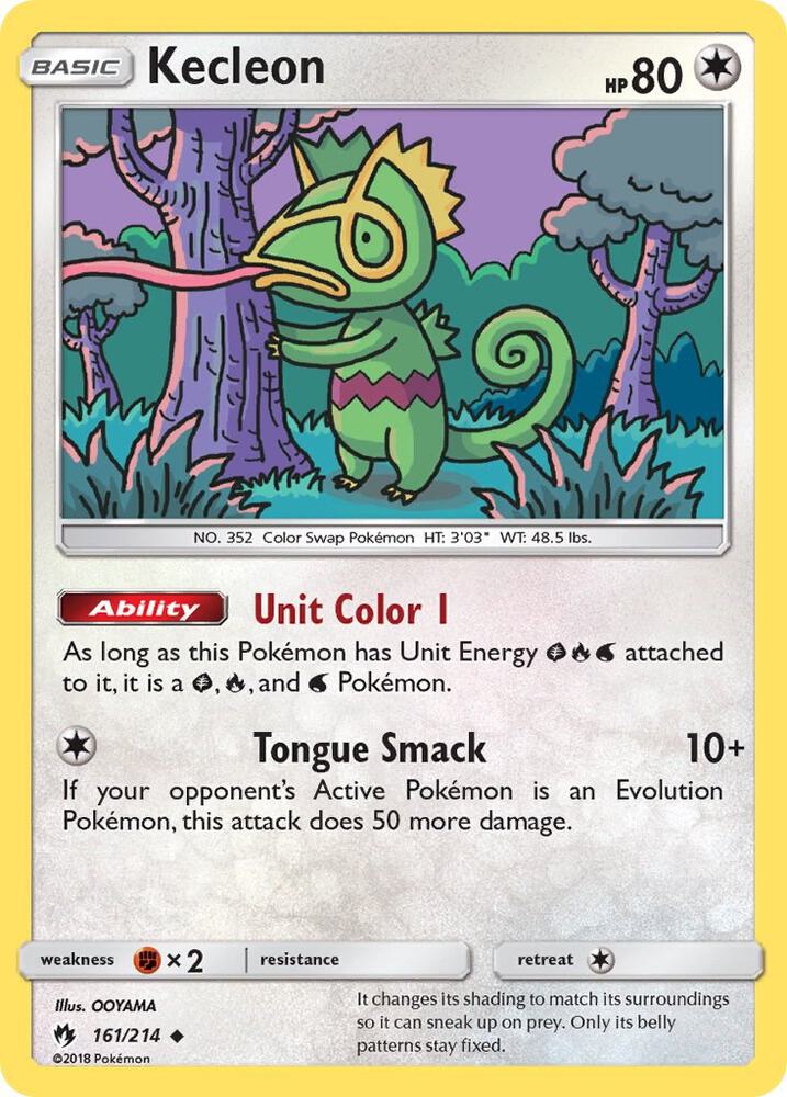 Kecleon 161/214 (SM - Lost Thunder)  | Good Games Adelaide SA