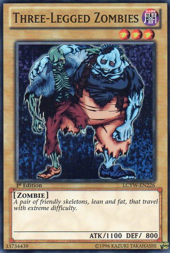 Three-Legged Zombies [LCYW-EN226] Super Rare | Good Games Adelaide SA