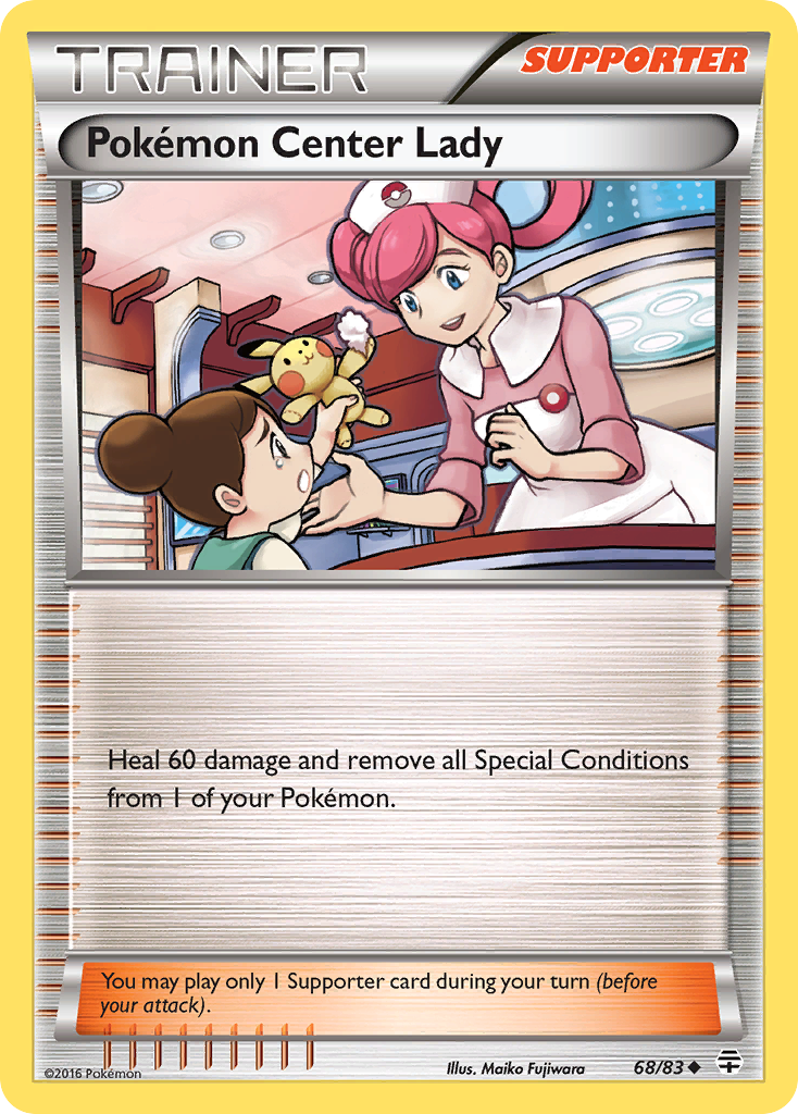 Pokemon Center Lady (68/83) [XY: Generations] | Good Games Adelaide SA