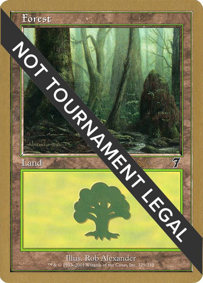 Forest 329 2001 Jan Tomcani 7ED jt329/138 (World Championship Decks)  | Good Games Adelaide SA