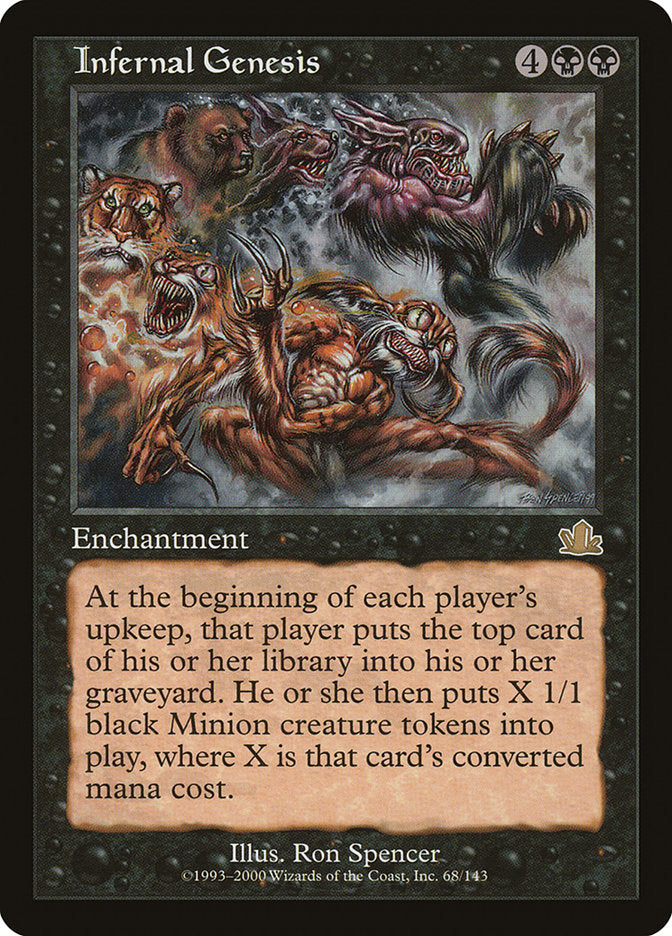 Infernal Genesis 68 (Prophecy)  - Foil | Good Games Adelaide SA