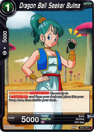 Dragon Ball Seeker Bulma (BT5-107) [Miraculous Revival] | Good Games Adelaide SA