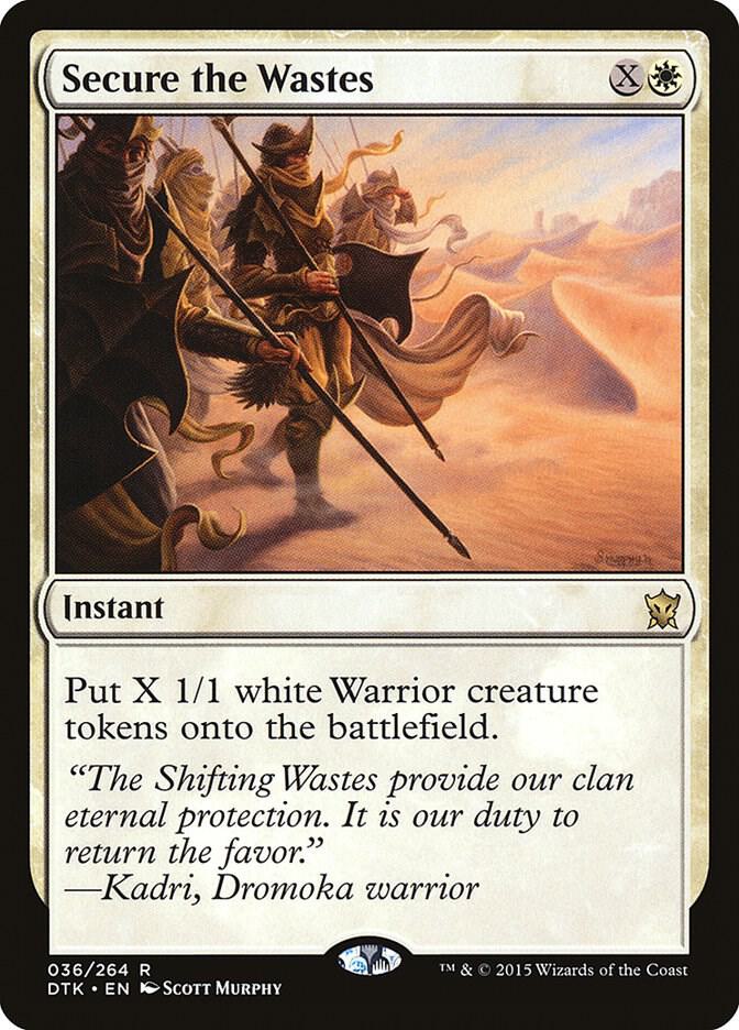 Secure the Wastes 36 (Dragons of Tarkir)  | Good Games Adelaide SA