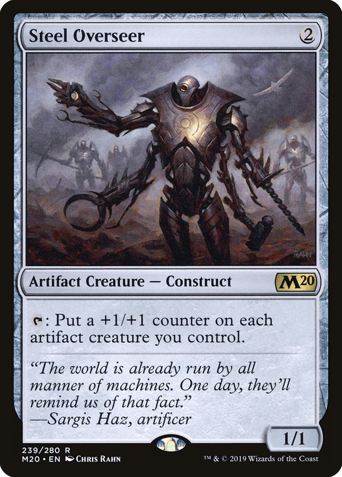 Steel Overseer [Core Set 2020] | Good Games Adelaide SA