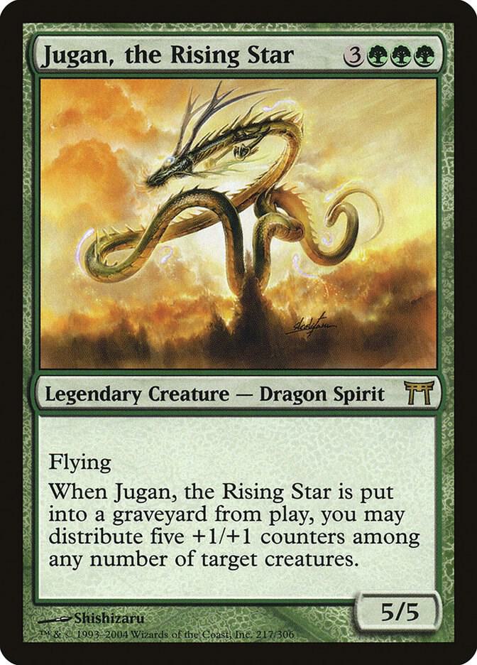 Jugan, the Rising Star 217 (Champions of Kamigawa)  - Foil | Good Games Adelaide SA
