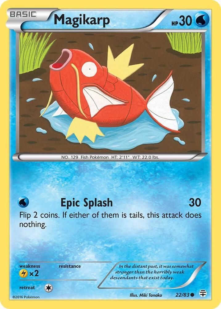 Magikarp 22/83 (Generations)  | Good Games Adelaide SA
