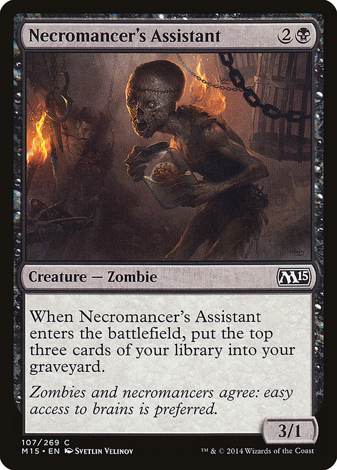 Necromancer's Assistant 107 (Magic 2015 (M15))  | Good Games Adelaide SA