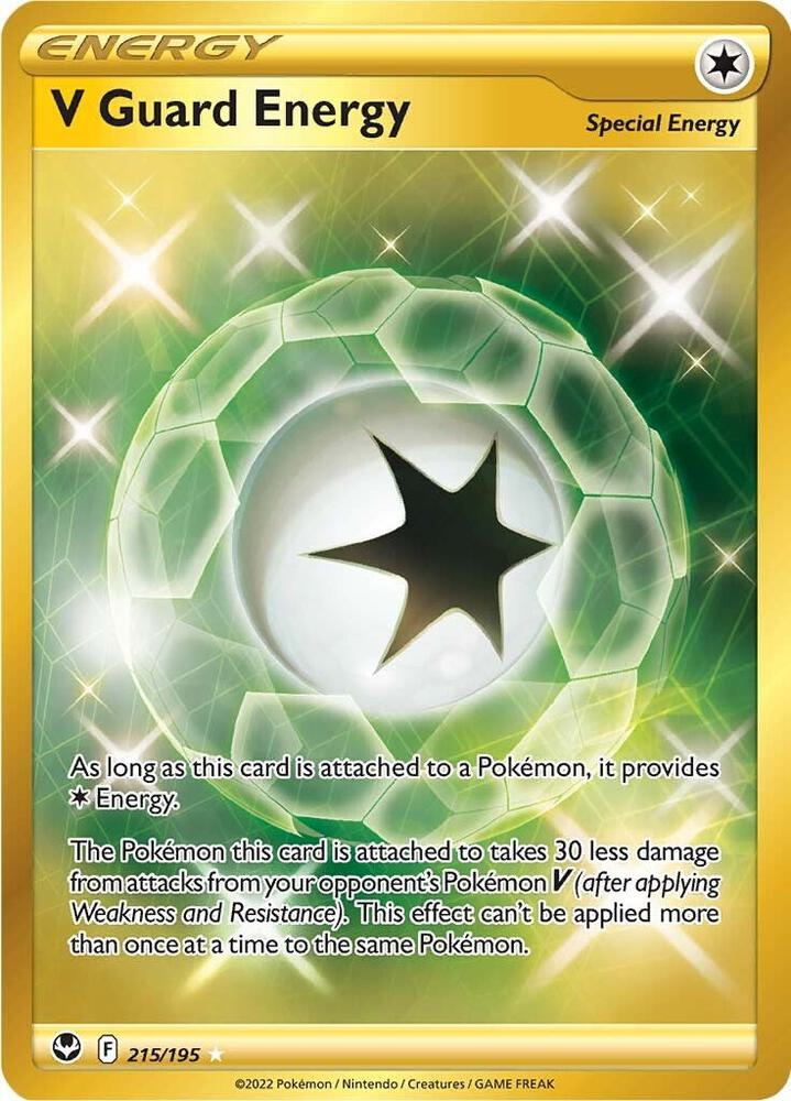 V Guard Energy Secret 215/195 (SWSH12: Silver Tempest)  - Holofoil | Good Games Adelaide SA