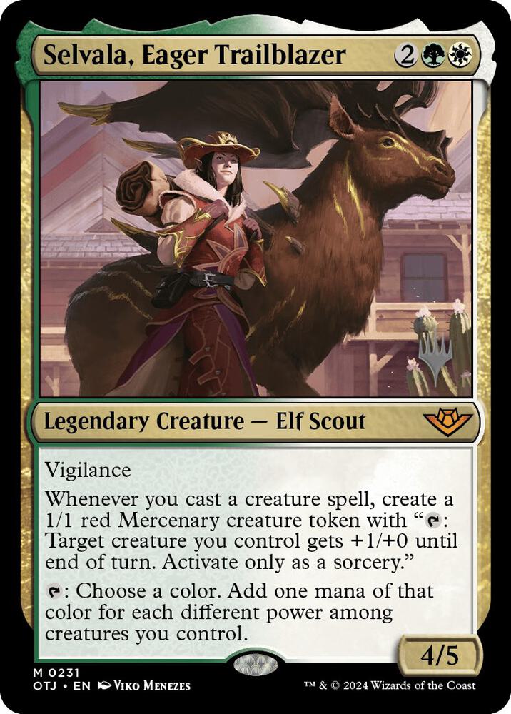 Selvala Eager Trailblazer 231 (Promo Pack: Outlaws of Thunder Junction)  | Good Games Adelaide SA